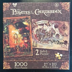 Disney Pirates of the Caribbean Double-Sided Puzzle - Unused